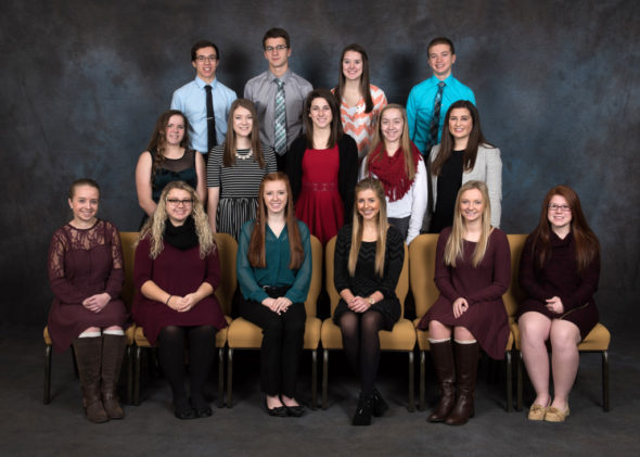 Contributed | Beacon The Coshocton County Youth Leadership Class of 2017 included, from left, row one - Mattie Harrison, Hallee Anderson, Maddie Miller, Hannah Frank, Ashley Roahrig,             Milena Cognion; middle row - Celeste Vanfossen, Elle Coffman, Elizabeth Porteus, Erica Schwartz, Tara Salmans; and back row - Sawyer Neal, Jordan Olinger, Cassie Mladek, and Luke Brown. Contributed | Beacon