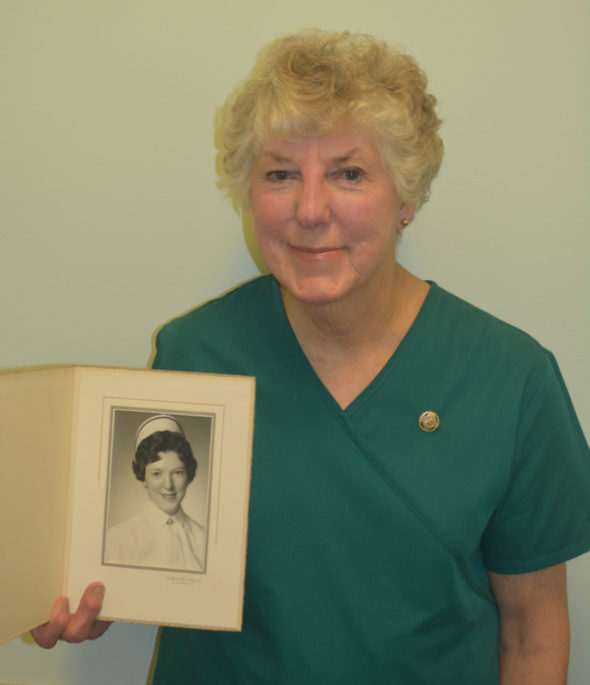 National Nurses Week is May 6-12 and for many the profession isn’t just a career, it’s a passion. Elaine Farie, who works for Interim HealthCare, discovered her love of nursing at the age of 7 and has now been a nurse for 54 years. Josie Sellers | Beacon