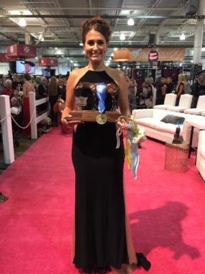 Kaitlyn Salmans won the Miss Congeniality title at the Quarter Horse Congress in Columbus. Contributed | Beacon