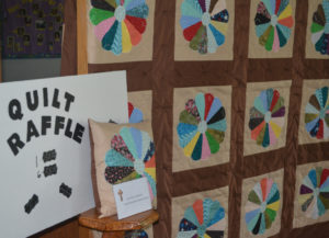 Esther Gay made this quilt and pillow and donated it to Prairie Chapel for the church to use as a fundraiser. Josie Sellers | Beacon