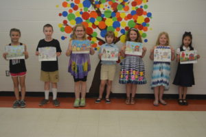 Winners of the Coshocton County Board of Developmental Disabilities coloring contest are pictured from left: Runner up – Jaelyn McQueen, second grade Ridgewood Elementary; first place – Nathan Adams, third grade Keene Elementary; runner up – Sydney Hennis, third grade Union Elementary; second place – Lydia Loos, third grade Coshocton Christian School; runner up – Sophia Monnier, second grade Warsaw Elementary; runner up – Piper Miller, first grade Conesville Elementary; third place – Lamvi Harmon, first grade Sacred Heart School. Not pictured is runner up Casie King, kindergarten Conesville Elementary. Josie Sellers | Beacon