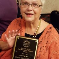 Bordenkircher awarded Joyce M. Davis Distinguished Member award