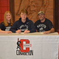 Davis signs with Marietta College