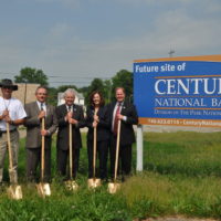 Century National Bank breaks ground