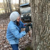 Author from California visits to research for novel set in Coshocton County