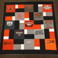 Math students create Ridgewood quilt for raffle