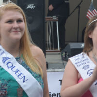 Hot air balloon festival starts off with queen crowning and tethered rides