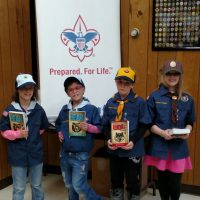 Local girls join Cub Scouts