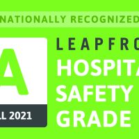 Hospital receives an A in safety