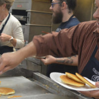 Pancake day helps Kiwanis Club fulfill mission