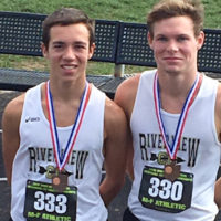 Hardesty and Neal represent RVHS at state cross country meet