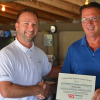 Shopwise receives community improvement award at chamber meeting