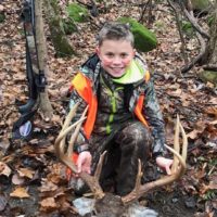 Local youth shoots dream buck